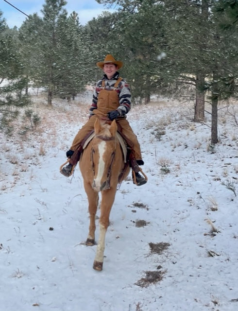 Cowboy approved even in the coldest weather Colorado has. 